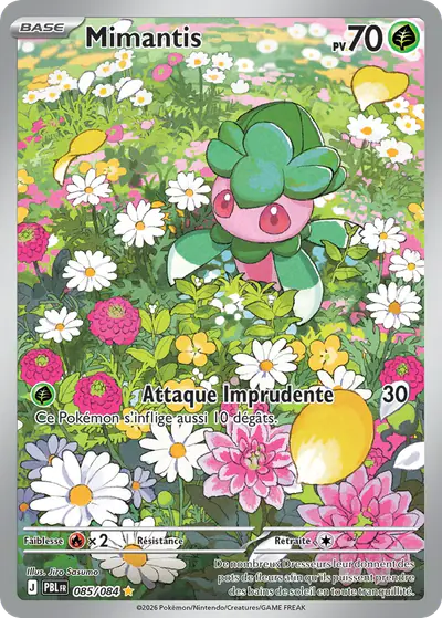 Image de la carte Pokemon Mimantis 085/84