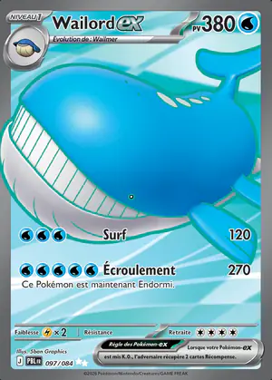 Wailord ex 097/084