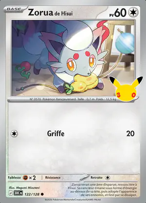 Zorua de Hisui 122/128