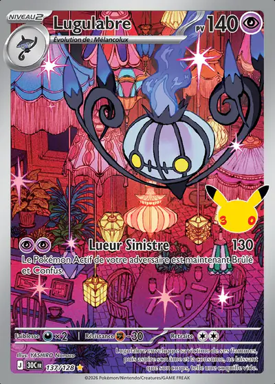 Image de la carte Pokemon Lugulabre 137/128