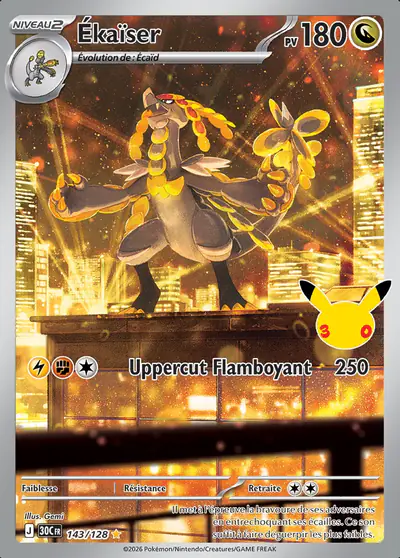 Image de la carte Pokemon Ékaïser 143/128