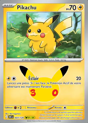 Pikachu 023/128