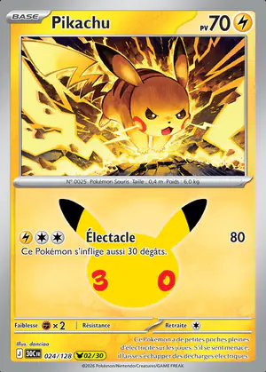 Pikachu 024/128