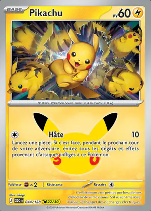 Pikachu 044/128