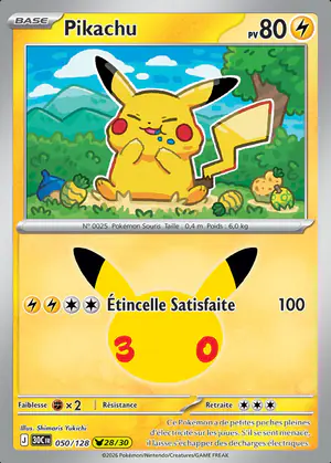 Pikachu 050/128