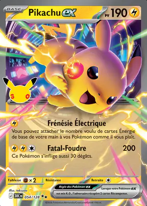 Pikachu ex 054/128