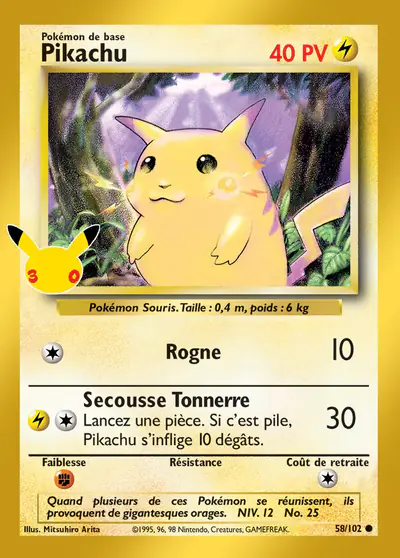 Image de la carte Pokemon Pikachu 001/128