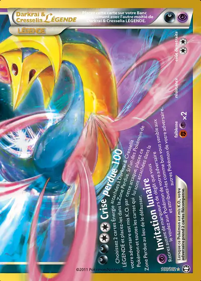 Image de la carte Pokemon Darkrai & Cresselia LÉGENDE 17/128