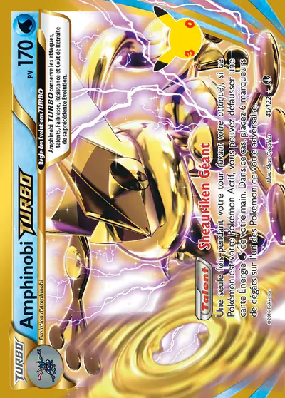 Image de la carte Pokemon Amphinobi TURBO 22/128