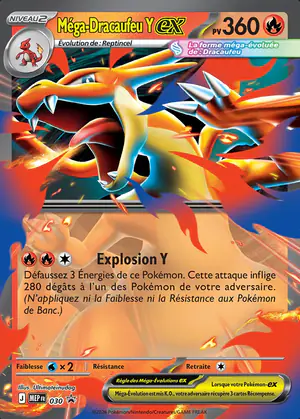 M&eacute;ga-Dracaufeu Y ex 030