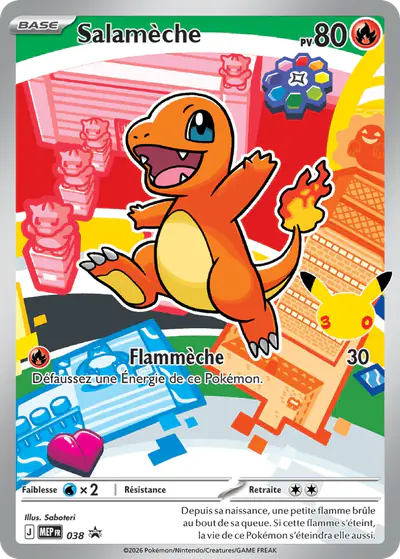 Image de la carte Pokemon Salamèche 038/