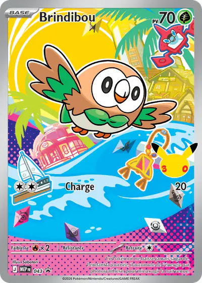 Image de la carte Pokemon Brindibou 043/