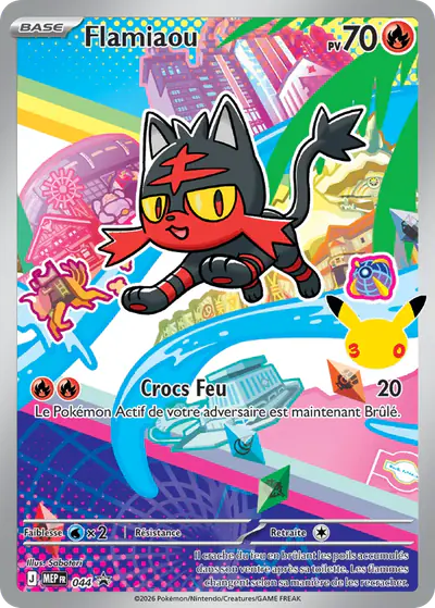Image de la carte Pokemon Flamiaou 044/