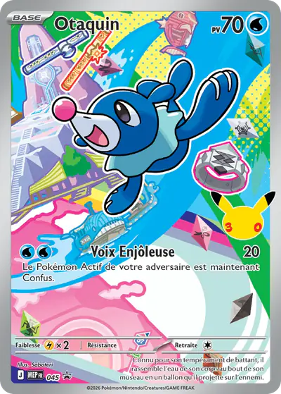 Image de la carte Pokemon Otaquin 045/