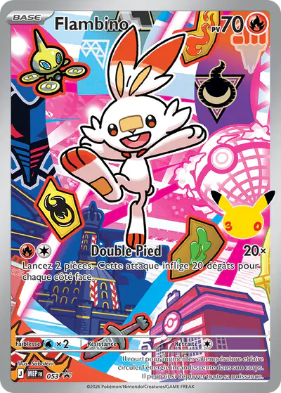 Image de la carte Pokemon Flambino 053/