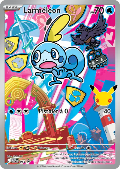 Image de la carte Pokemon Larméléon 054/