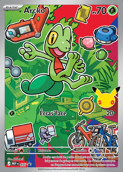 Image de la carte Pokemon Arcko 055/