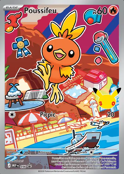 Image de la carte Pokemon Poussifeu 056/