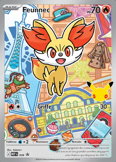 Image de la carte Pokemon Feunnec 059/