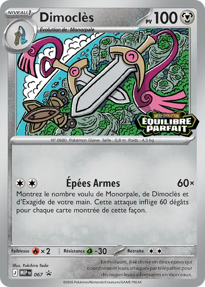 Image de la carte Pokemon Dimoclès 067/