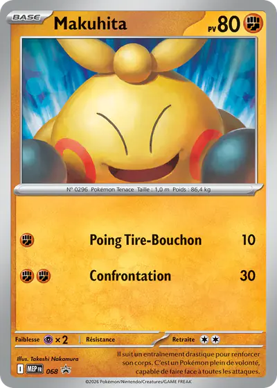 Image de la carte Pokemon Makuhita 068/