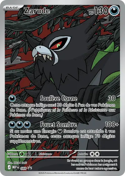 Image de la carte Pokemon Zarude 088/