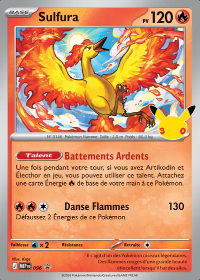 Image de la carte Pokemon Sulfura 096/