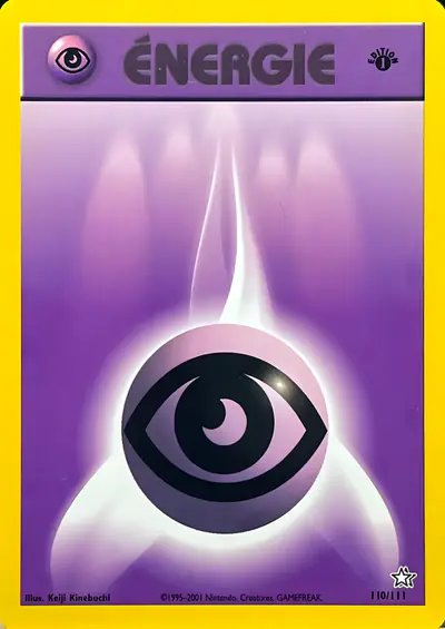 Image de la carte Pokemon Énergie Psy (Édition 1) 110/111