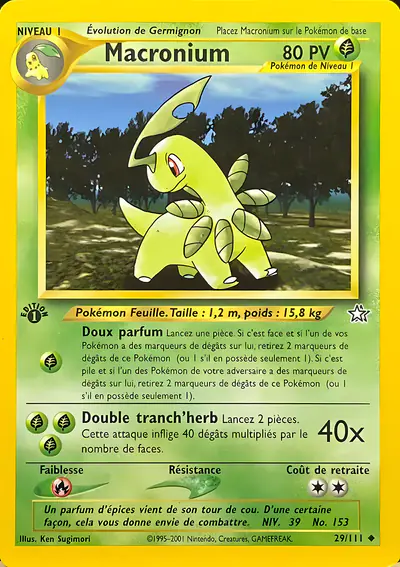Image de la carte Pokemon Macronium (Édition 1) 29/111