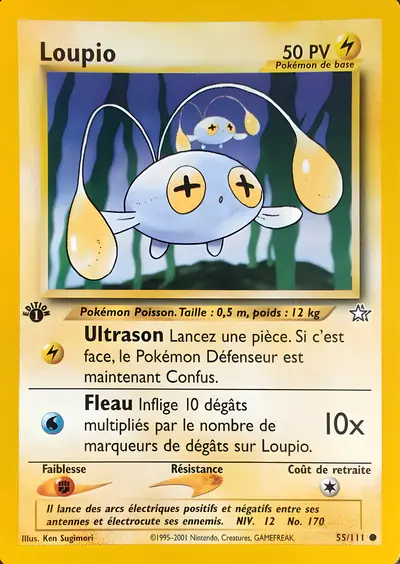 Image de la carte Pokemon Loupio (Édition 1) 55/111