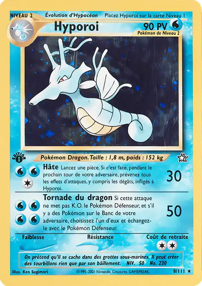 Image de la carte Pokemon Hyporoi (Édition 1) 8/111