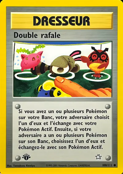 Image de la carte Pokemon Double rafale 100/111
