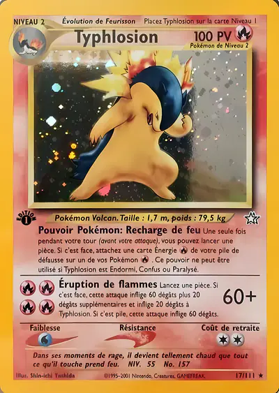 Image de la carte Pokemon Typhlosion 17/111