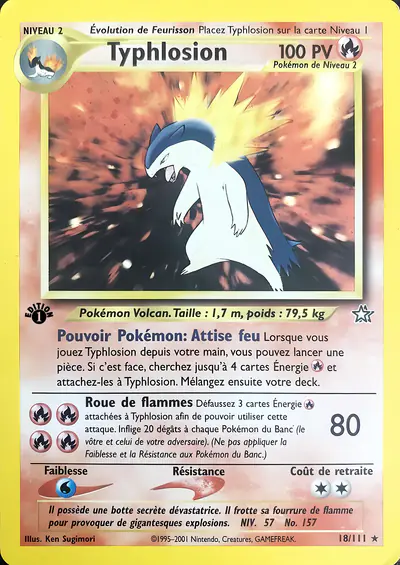 Image de la carte Pokemon Typhlosion 18/111