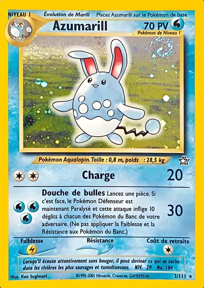 Image de la carte Pokemon Azumarill 2/111
