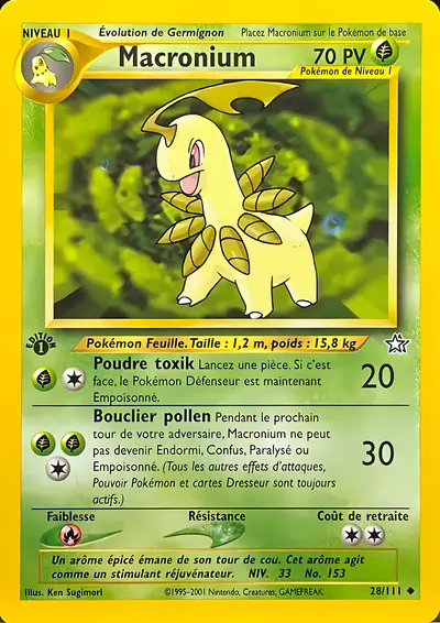 Image de la carte Pokemon Macronium 28/111