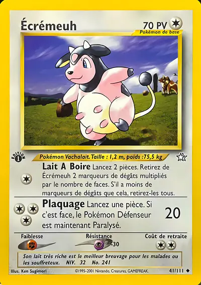 Image de la carte Pokemon Écrémeuh 41/111