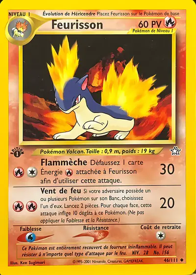 Image de la carte Pokemon Feurisson 46/111