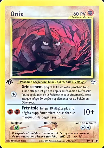 Image de la carte Pokemon Onix 69/111