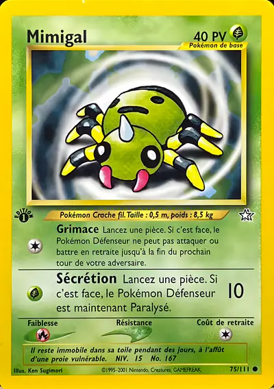 Image de la carte Pokemon Mimigal 75/111