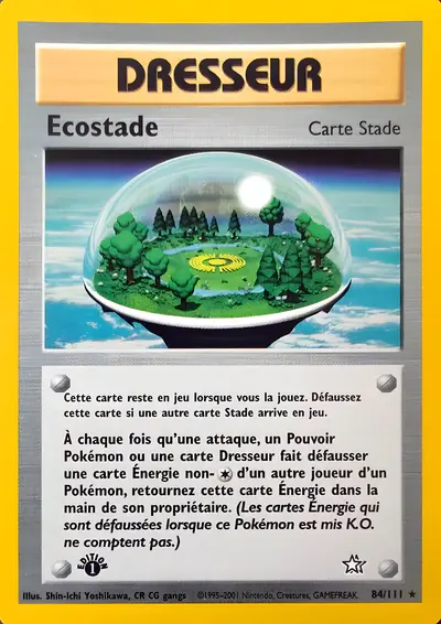 Image de la carte Pokemon Ecostade 84/111