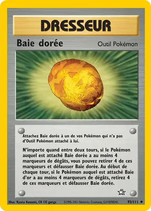 Baie dor&eacute;e 93/111