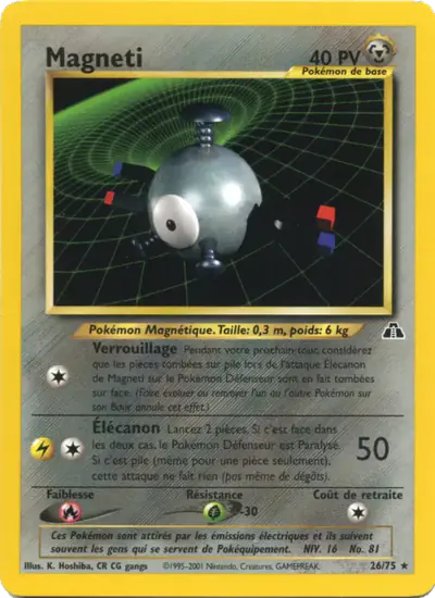 Image de la carte Pokemon Magnéti (Édition 1) 26/75