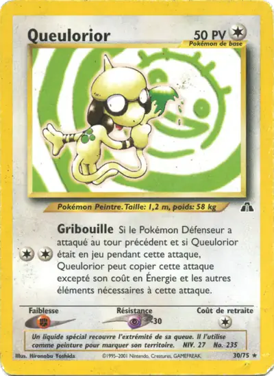 Image de la carte Pokemon Queulorior (Édition 1) 30/75