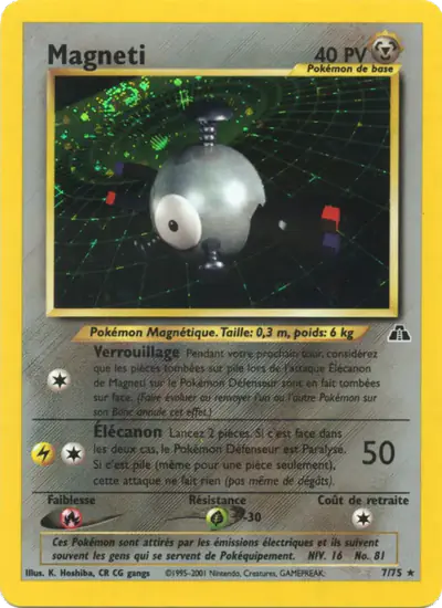 Image de la carte Pokemon Magnéti (Édition 1) 7/75