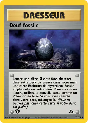 Oeuf fossile 72/75