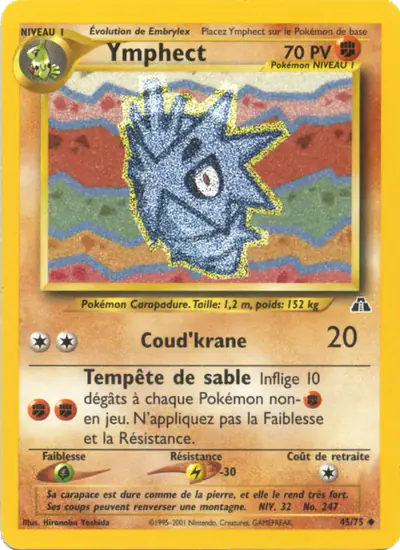 Image de la carte Pokemon Ymphect 45/75