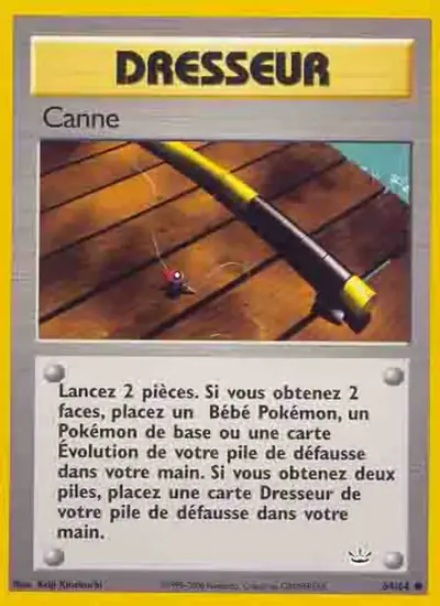 Image de la carte Pokemon Canne (Édition 1) 64/64