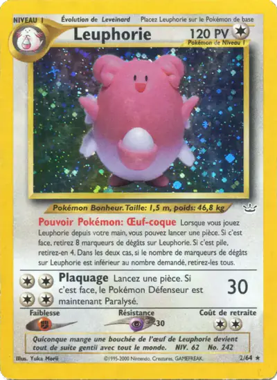 Image de la carte Pokemon Leuphorie 2/64