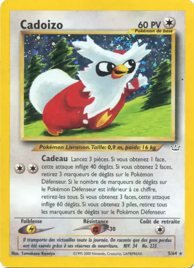 Image de la carte Pokemon Cadoizo 5/64